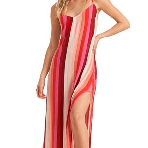 Wanna Be Around Stripe Maxi Dress - Billibong